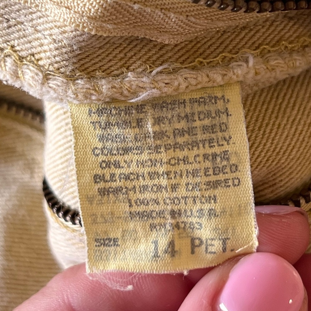 Vintage Lee Denim Shorts - Picture 4 of 5
